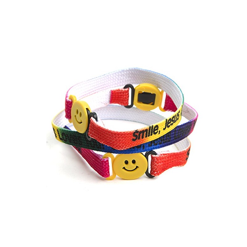 Fun Express Smile Jesus Loves You Bracelets