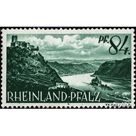 Prophila Collection Franz. Zone-Rhineland-Pfalz 14 Used 1948 Post Stamp (Stamps for Collectors) Landscapes