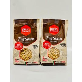 Great Low Carb Company Elbows PastaGreat Shape 8 oz pastas, Keto, Low carb, High Protein. 5 Net Carbs, 19g Protein (2 pack)