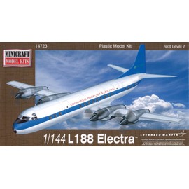 Minicraft L-188 Electra Demonstrator Model Kit (1/144 Scale)