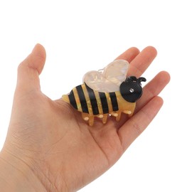 Beaupretty Cute Cartoon Bee Hair Claw Clips for Women Animal Accessory with Strong Grip Acetate Hair Claw for Women Girls