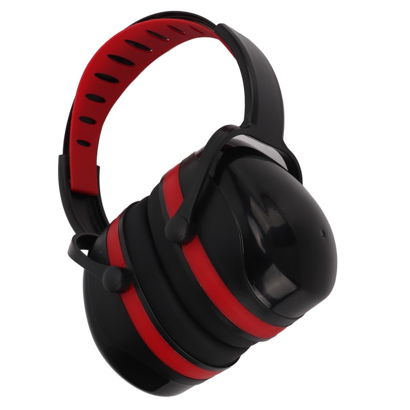 Hearing Protection Ear Muffs 24dB NRR Adjustable 360° Rotating Shell
