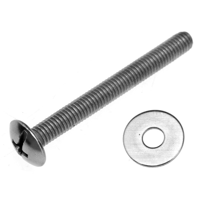 Micro Trader 2pcs Toilet Top Cover Lid Seat Fixings WC