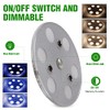 LED RV Dome Light, 12V Dimmable Ceiling Light with Touch