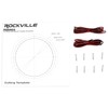 Rockville Pair Rockville RSM65B 6.5" 320 Watt Waterproof Shallow Slim