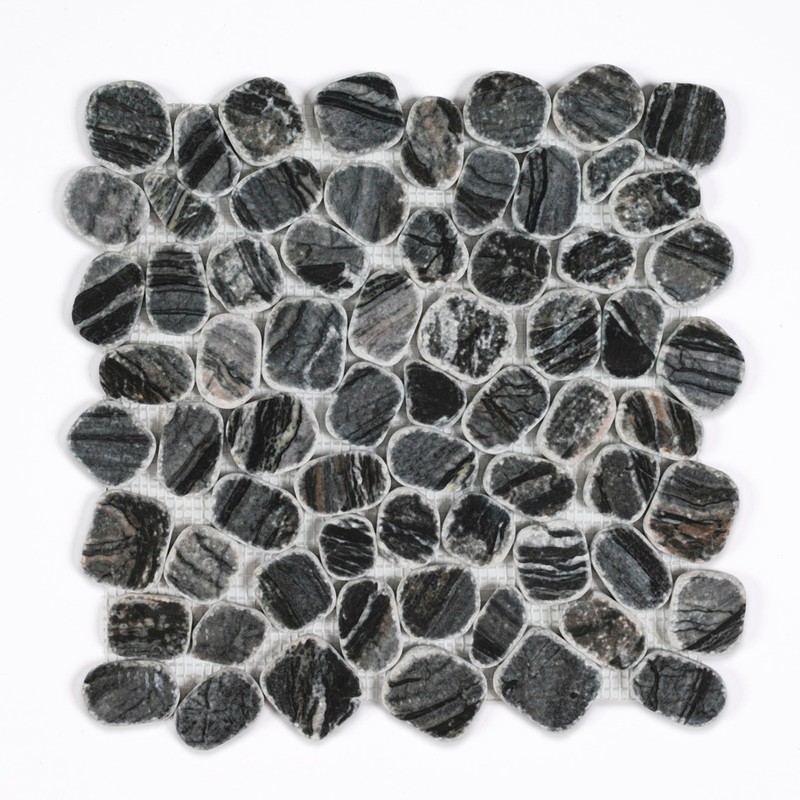 MSI Henley Pebble Tumbled Marble Tile for Kitchen Backsplash, Floor