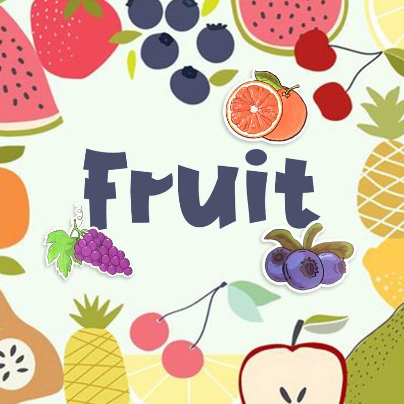 SUSIHI Cute Fruit Stickers for Kids Cute Fruit Stickers for