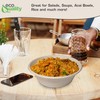 [50 Pack] 40 oz Round Disposable Compostable Paper Bowls Heavy-Duty,
