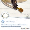 Lumonic I 2 x 1-Ear Clamp 7.3-9.0 mm I V2A
