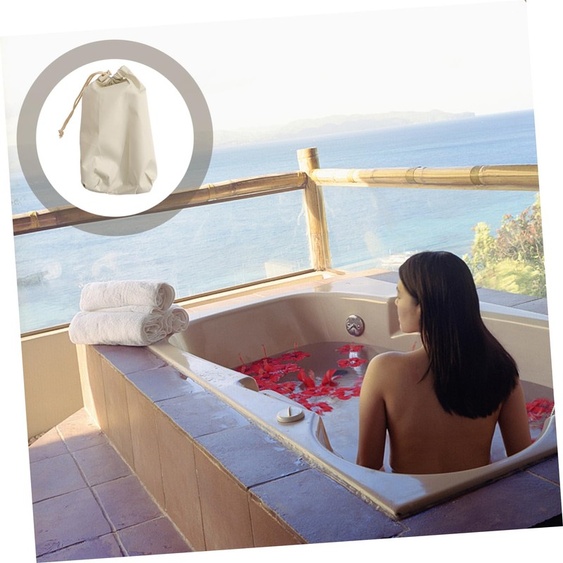 Mipcase 1pc Round Hot Tub Cover for Outdoor Bathtub Spa