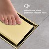 Kuaisailsk Linear Shower Drain ，with Tile Insert Panels ，24 Inch