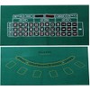 XIAXIN Roulette Blackjack Reversible Layout Mat ZA-410+ZA-411 (EURO Spec Game