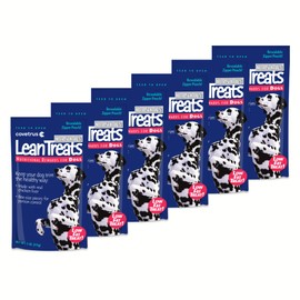 Covetrus Nutrisential Lean Treats for Dogs - Small, Medium & Large Dogs (K9) - Nutritional Low Fat, Bite-Size - Soft Chicken Flavor - 6 Pack - 4oz