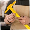 DOITOOL 1set Square Ruler Double Scale Measurement Tool for Drafting