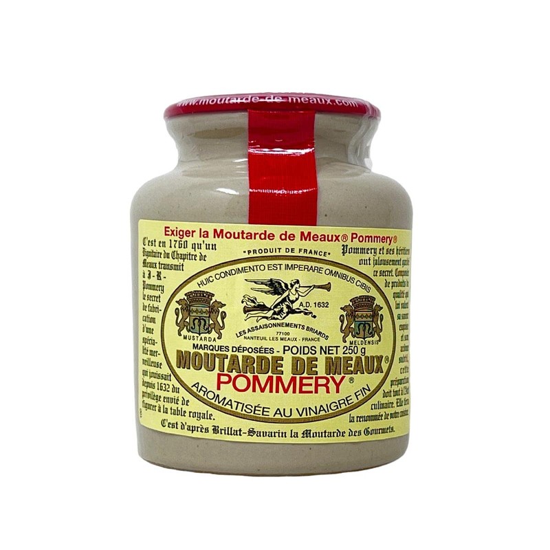 Pommery Meaux Mustard Stone Jar, 8.8-Ounce