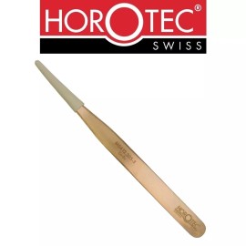 Horotec MSA12.305-3 precision tweezer in beryllium copper, Anti-Magnetic, 120 mm