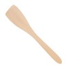 Set of 4 x 12" (300mm) Beechwood Wooden Flat Spatula,