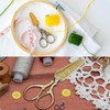 Embroidery Scissors Sheath Leather Scissors Cover Protector Portable Sewing Scissor
