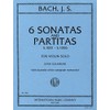 J.S. Bach: 6 Sonatas And Partitas (S.1001 - S.1006). Sheet