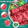 Crowye 8 Pcs LED Christmas Parade Float Decorations Set Foil