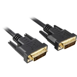 Sharkoon Cable DVI-D to DVI-D 25 Pin 5m Black