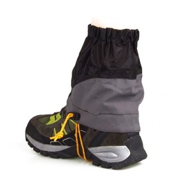 Sosoport Pair Lightweight Snake Gaiters Leg Gaiters for Men Ankle Walking Gaiter Adjustable Leg Gaiters Low Ankle Outdoor Walking Gaiters Leg Shield Low Gaiters Running Travel Guard Plate