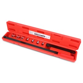 Auto Dynasty Serpentine Belt Tool Set, 9pcs Ratcheting Wrench Belt Remove and Install Kit for Spring Loaded Automative Repair, Serpentine Belt Removal and Installation