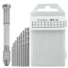 Pin Vice, Hand Drill, Craft Tool, Retractable, Replaceable Drill, Set