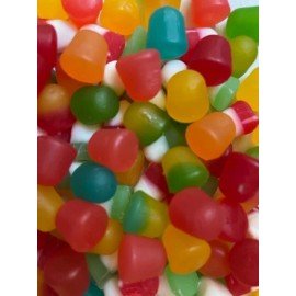 Tootsie Dots UP to 16+ ASSORTED FRUIT Flavored Gumdrops- BULK CANDY- 1/2 POUND