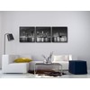 Pyradecor Large Black Framed New York City Skyline Night 3