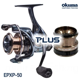 Zenith Okuma EPIXOR EPXT-30PLUS Universal Spinning Reel with Shallow Groove Aluminum Spool
