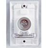 HAYDEN Central Vacuum Wall Inlet - White Square Door 1700-01