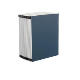 Staples Everyday Pressboard Indexed Desk File, Alphabetical Index, Blue (ST119982-CC)