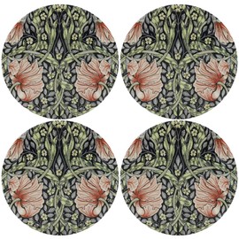 lesser and pavey LP95054 Ceramic Coasters | Pimpernel design | Set of 4, Multicolor