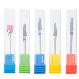 Sluffs Nail Art Grinding Head Nail Art Drill Bit Manicure Polishing Grinding Head Tungsten Steel Nail Polisher Accessory Nail Salon Accessory