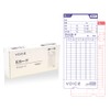 VOICE VT-1000 Time Recorder, Dedicated Time Card, E-Card, Pack of
