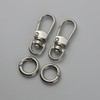 LMAPUR, Set of 2, Hook Key Chain, Metal Detachable Double