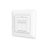 DIGITUS CAT 6A Class EA Junction Box, Shielded 2 x