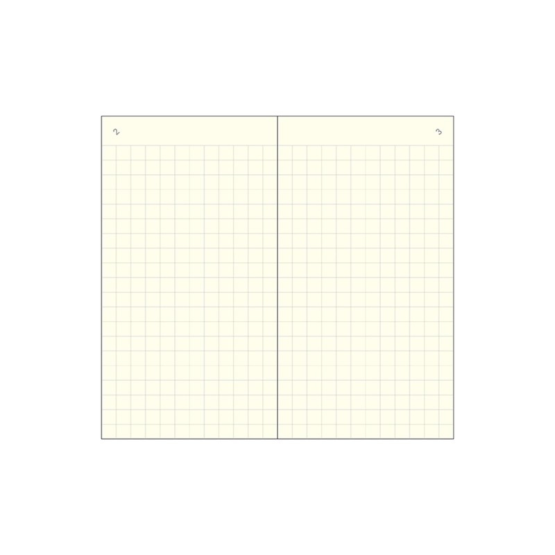 Daigo R1817 Ishoni Notebook Number Mini Square Black [Bulk Purchase