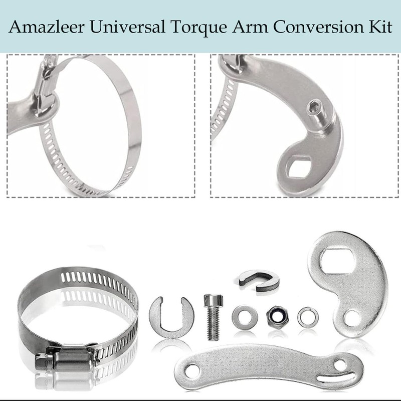 Amazleer 1 Set Heavy-Duty Torque Arm for Ebike, Universal Electric