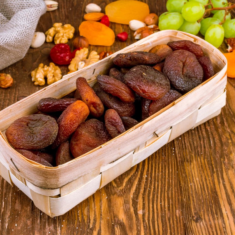 Elan Organic Sun-Dried Apricots, Dried Fruits, No Sulphites, No Sugar