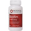 Protocol For Life Balance - Biotin 5,000 mcg - Supports Amino Acid Metabolism and Supports Healthy Immune System, Supports Healthier Hair, Skin, and Nails, Energy Boost - 90 Veg Capsules