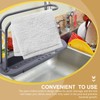 Sink Drainer Kitchen Sponge Holder Dishwashing Cloth Rack Pool Towel