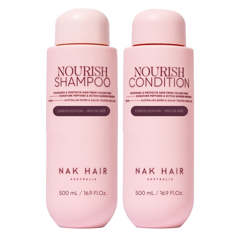 NAK Hair Limited Edition Nourish Duo 500ml