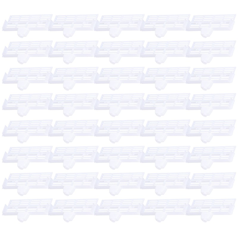 40PCS Beekeeping Prevent Escape Frame Queen Bee Plastic Spacer Frame
