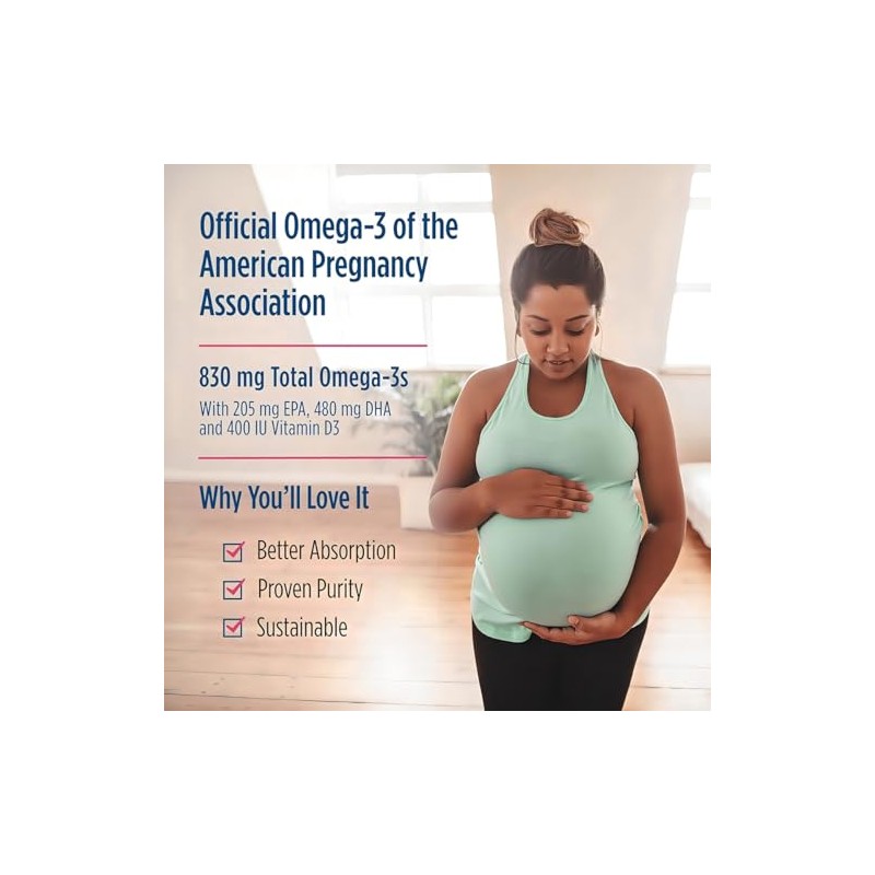 Nordic Naturals Prenatal Dha Sabor 830 Omega 400 Vitamina Por