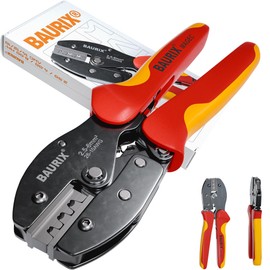 BAURIX® MC4 Crimping Tool [2.5-6 mm²] I Solar Crimping Tool for MC4 PV Cable, Solar Plug MC4 Connector, Solar Cable, PV Solar Plug, Y Connector I MC4 Tool, Crimping Pliers, MC4 Pliers