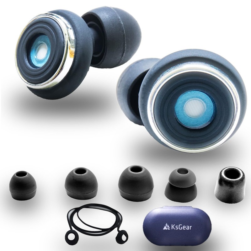 KsGear 【Supervised by a Physical The】 Ear Plugs with Less