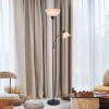 LIGHTACCENTS Adjustable Black Floor Lamp, 72'', Reading Light, Modern Style,