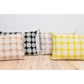 FABRIC'S Fabric Pillow Cover, 16.9 x 24.8 inches (43 x 63 cm), Nordic, Stylish, Popular, Hydrangea, Flower, Floral Pattern (Gurege)